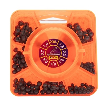 Набор грузил Яман, 2XL 130г, 1,2-1,3г