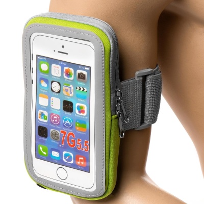 Влагозащитный чехол-сумка на руку для телефона  (PR-301-M), цвета МИКС