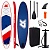 Сапборд надувной (SUP-доска)  CK-11R (WHITE/RED/BLUE 11S)