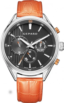 Наручные кварцевые часы мужские Gepard 1260B1L1 в магазине Спорт - Пермь
