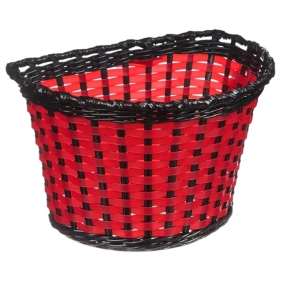 Корзина детская на руль STG HL-BS01-2А, черно-красная в Магазине Спорт - Пермь