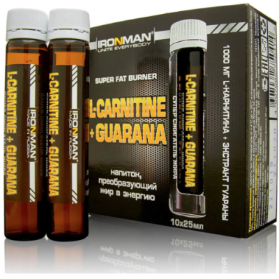 IRONMAN Супер Сжигатель жидкий 25мл (ампула) в магазине Спорт - Пермь