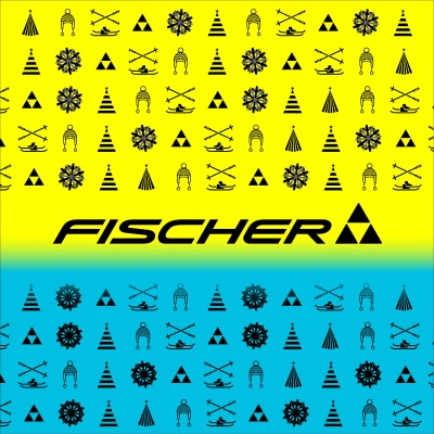 Бандана  FISHER  Logo(бирюза)GR8127-400