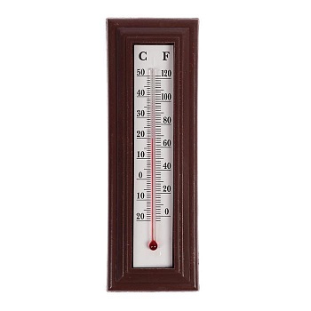 Термометр комнатный спиртовой, арт. 558416, цвет коричневый