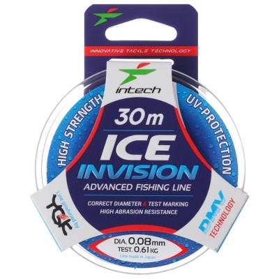 Леска Intech Invision Ice Line 30 м, 0,08мм