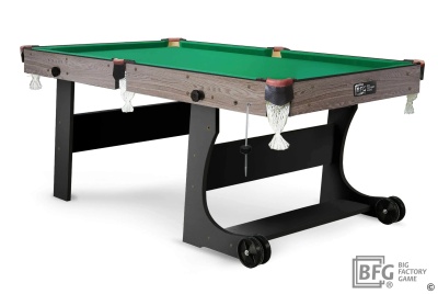 Бильярдный стол Start Line BFG Compact Light, 6 футов, РП, цвет анкор+черный