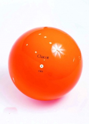 Мяч для художественной гимнастики CHACOTT 3015030007-58, 17 см, цвет (083 оранжевый)