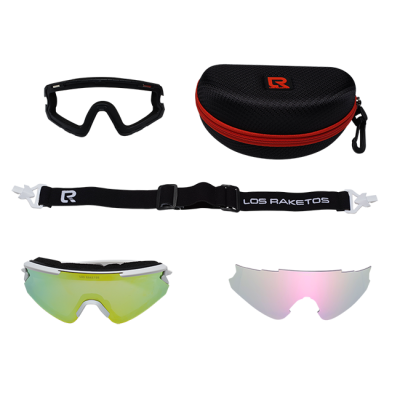 Солнцезащитные спортивные очки Los Raketos SHACKLE YELLOW CHROM 25100