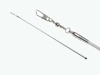 Палочка для гимнастической ленты 56 см АВ210 Цвет белый