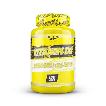 SP Vitamin D3 5000, 150 капсул в магазине Спорт - Пермь