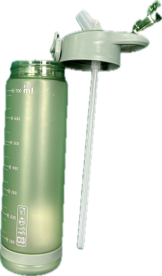 Бутылка для воды SPORTS, спортивная, зеленая, объем 700 мл в магазине Спорт - Пермь