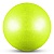 Мяч для художественной гимнастики Indigo, 15 см, 300 г, металлик лимон с блестками (IN119)