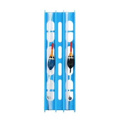 Оснастка поплавочная 2-рядная оснащенная, цвет голубой, артикул 9209599