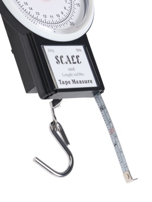 Весы-безмен механические, до 22 кг, цена деления 250 г, чёрные, артикул 10885846