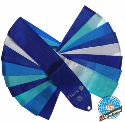 Лента для художественной гимнастики CHACOTT 301500-0090-58 Gradient Ribbon 6 м 725 (Голубой)