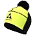 Шапка Fischer Softshell (GR8200-103), цвет черный/лимон