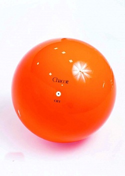 Мяч для художественной гимнастики CHACOTT 3015030007-58, 17 см, цвет (083 оранжевый)