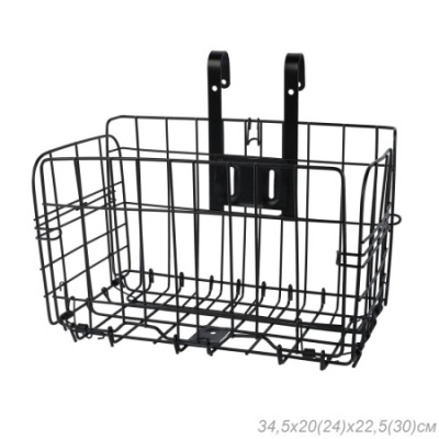 Корзина для велосипеда складная черная. / QY-CL-080 в Магазине Спорт - Пермь