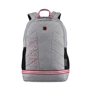 Городской рюкзак WENGER Collegiate Quadma с отделением для ноутбука 16" (22л) 611666, серый
