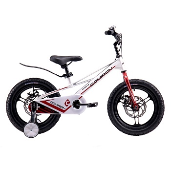 Велосипед COMIRON MATRIX M16WR, 16", бело-красный