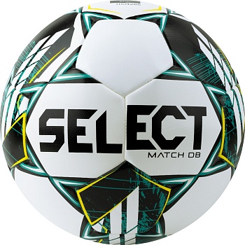 Мяч для футбола SELECT Match DB V23, 0575360004, размер 5