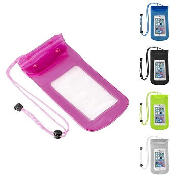 Влагозащитный чехол для телефона, 125*270мм, PR-101, цвета в ассортименте