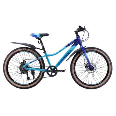 Велосипед COMIRON SMART 24", (12 рама), 7 скоростей, ригид синий в Магазине Спорт - Пермь