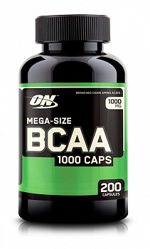 Optimum Nutrition – аминокислотный комплекс BCAA 1000 - 200 капсул в магазине Спорт - Пермь