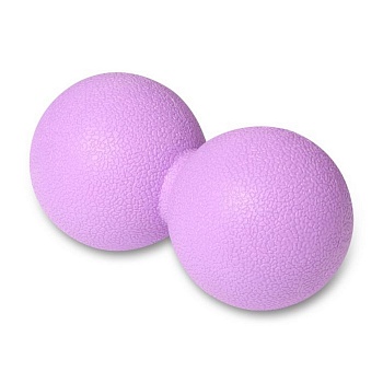 Массажный мяч двойной INDIGO IN330, 12,5x6,3 см, фиолетовый в Магазине Спорт - Пермь