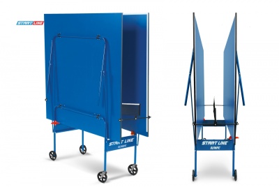 Теннисный стол Start Line Olumpic (с сеткой в комплекте), Blue