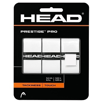 Овергрип HEAD Prestige Pro White белый 282009WH, (3шт)
