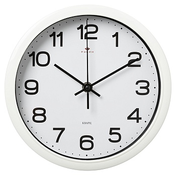 Настенные часы Рубин 2222 "Классика круг", 22см, цвета в ассортименте в магазине Спорт - Пермь