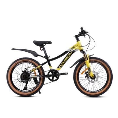 Велосипед подростковый COMIRON SMART, 20", 7 скоростей, (рама 10), жёлтый в Магазине Спорт - Пермь