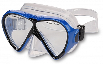 Маска для подводного плавания взрослая INDIGO BAAS IN057 в магазине Спорт - Пермь