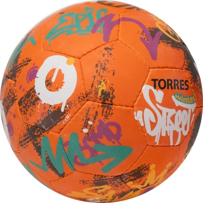 Мяч футбольный TORRES WINTER STREET F023285, размер 5