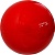 Мяч для художественной гимнастики PASTORELLI HV 16 см, цвет: красный