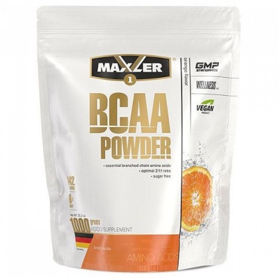 Maxler BCAA Powder, 1000грамм в магазине Спорт - Пермь