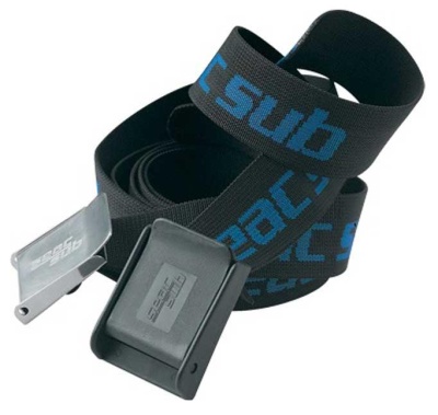 Грузовой пояс с нейлоновой пряжкой Seac Sub, 192NB - синий в магазине Спорт - Пермь