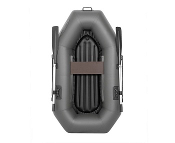 Лодка Лоцман Стандарт 200 ВНД гребная, серая