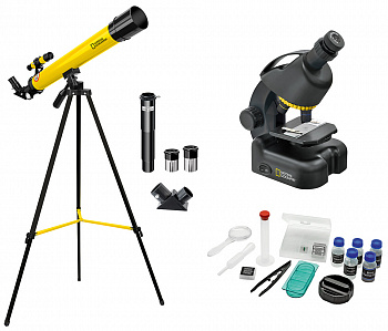 Набор Bresser NG телескоп50/600AZ+микроскоп40/640х