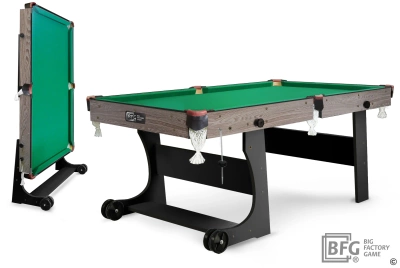 Бильярдный стол Start Line BFG Compact Light, 6 футов, РП, цвет анкор+черный