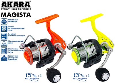 Катушка Akara Magista AFM2000 3+1bb