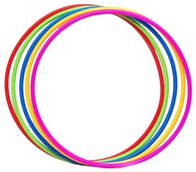 Обруч для художественной гимнастики пластиковый, 60см, КО-303