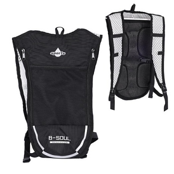 Рюкзак для гидратора спортивный BICYCLE SOUL отсек для воды на молнии. Размер 43*21см