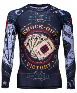 Рашгард для MMA KNOCK-OUT Royal Flush RG-103 в магазине Спорт - Пермь