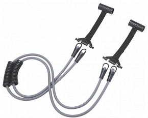 Эспандер многофункциональный PRO SUPRA, 4в1, 2 жгута, 105С в Магазине Спорт - Пермь