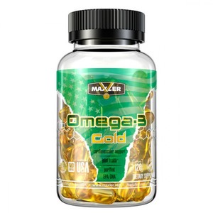 Maxler Omega-3 Gold (120 капсул) в магазине Спорт - Пермь