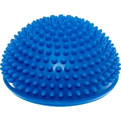 Полусфера для развития баланса с выступами YW-07/16X8DB, синяя в Магазине Спорт - Пермь