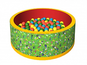 Сухой бассейн "Веселая поляна"ДМФ-МК-02.51.01 в Магазине Спорт - Пермь