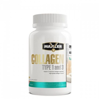 Maxler Collagen Type 1 and 3 - 90 таблеток в магазине Спорт - Пермь